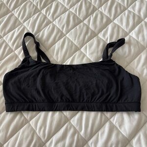 Skims Black seamless bra top